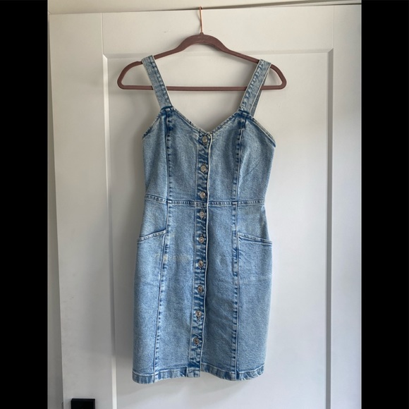 SUPER CUTE!!!! BLANK NYC DENIM DRESS!! - Picture 1 of 3